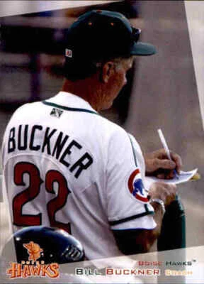 2012 Boise Hawks Grandstand #6 Bill Buckner Hitting Coach Baseball Card - Image 1 of 2
