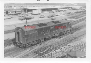 4E985 RP 1966 C&EI CHICAGO & EASTERN ILLINOIS RAILROAD LOCO #1100 - Picture 1 of 1