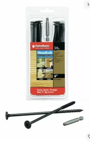  HeadLok 3/16 in. 6 in. Star Drive, Flat Head Heavy Duty Wood Deck Screw - Picture 1 of 3