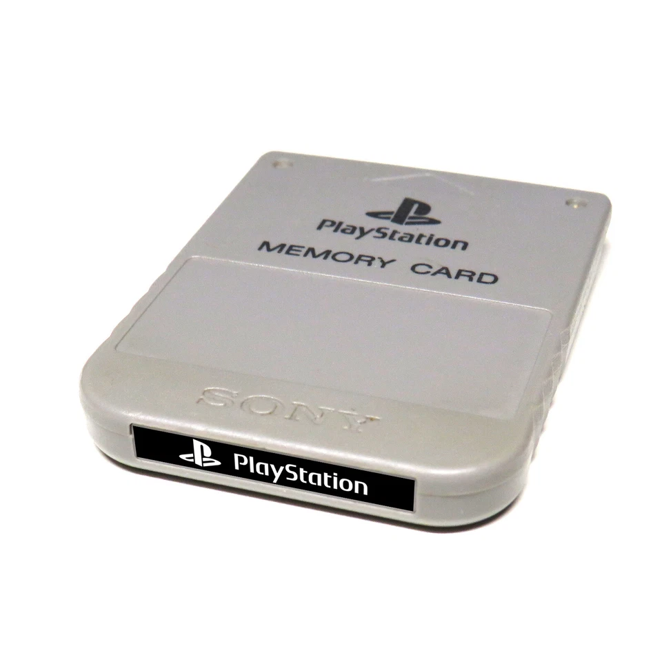 Custom PlayStation 1 (PS1) Memory Card Stickers (Front) - You Pick!