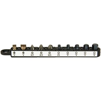 SBT1210H SK11 Short Ultra Short 12mm Bit Set 10Pcs SBT1210H Screwdrivers & - Image 1 of 3