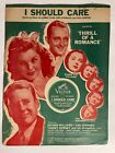 I Should Care Vintage Sheet Music 1944 Thrill Of Romance Dorsey Brothers Music