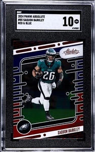 Panini Absolute 2024 - Saquon Barkley #85 rojo y azul - Imagen 1 de 2