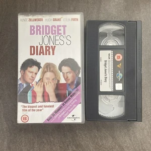 Bridget Jones's Diary - VHS Video - Pal - Video Cassette - Picture 1 of 2