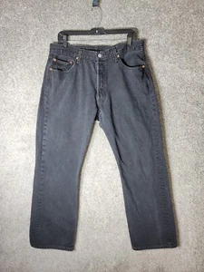Levis 501 xx Herrenjeans 36x30 schwarz (tatsächliches Maßband 32x28) - Bild 1 von 18