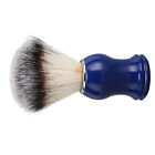 2 Colors Handcrafted Shaving Brush Blue Handle Silver Ring Men Shaving Brush GS0