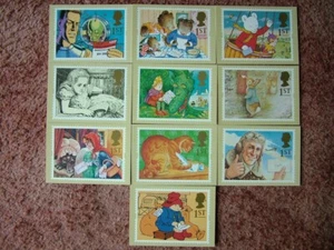 Set cartoline francobolli PHQ GS 2, auguri, 1994. Set 10 carte. Ottime condizioni. - Foto 1 di 1
