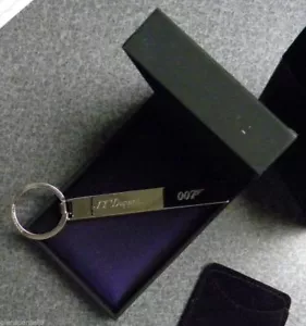 ST Dupont CASINO ROYALE 007 PALLADIUM KEYRING 004046 - Picture 1 of 6