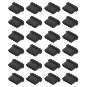 40 Pcs Type-C Covers Protective Dust Plugs for Mobile Phone Headphonejack USB