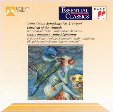 Cd Camille Saint - Saens Sinfonia N.3/o Carnaval dos Animais