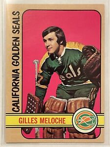 1972-73 Topps Gilles Meloche Rookie RC #69 Vintage Hockey Card HOF Golden Seals