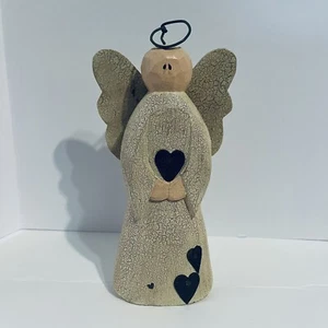 Sarah’s Attic #7944 Angel Of Love Figurine Valentine Hearts Country Core Vtg - Picture 1 of 5