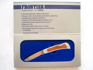IMPERIAL FRONTIER DIAMONDBRITE P-I LOCKBACK KNIFE - Picture 1 of 12