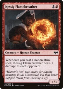 MTG Magic the Gathering Kessig Flamebreather (164/596) Innistrad Crimson Vow LP - Picture 1 of 1