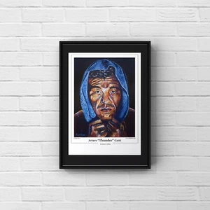 Boxing Arturo Gatti Limited Edition Art Print By Killian - Picture 1 of 2