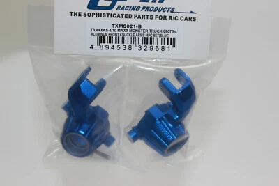 GPM TXM S021 B blau Knuckle Arms Achsschenkel  für 1:10 MAXX  TRX 89076 NEU OVP  - Bild 1 von 4