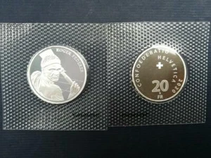 Roger Federer Coin Silver Uncirculated Mintage - Picture 1 of 2