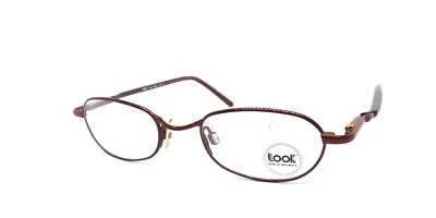 Marco de gafas de metal para hombre mujer hecho en Italia rojo aspecto pequeño Foto 1 de 3