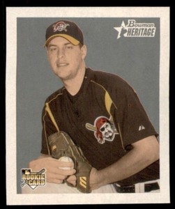 2006 BOWMAN HERITAGE MINI JOSH SHARPLESS PITTSBURGH PIRATES #243