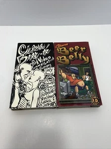 Cinema Beer Belly And Cinema Beer-Te VHS Lot Of 2 Punk Rock - Picture 1 of 3