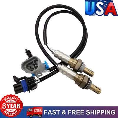 Sensor de oxígeno ascendente+abajo de 2 piezas para GMC Canyon 2004-2005 2,8 L 3,5 L y 4,2 L Saab 9-7X Foto 1 de 4