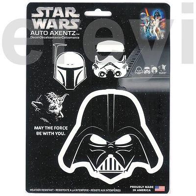 STAR WARS YODA DARTH VADER STORMTROOPER BOBA FETT DECALS Car Auto Vinyl Sticker Foto 1 de 2