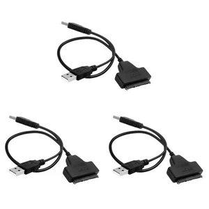 3 stücke Adapterkabel Laptop Festplatte Datenkabel USB an EASY DRIVE - Bild 1 von 12