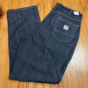 Carhartt Denim Herren Jeans 280-83 FR Flame Fire Resistant Arbeitshose 38x32 Neu mit Etikett - Bild 1 von 10