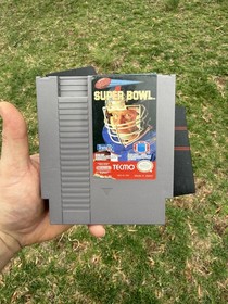 Vintage Tecmo Super Bowl Nintendo NES Game Cartridge Tecmo NTSC Japan Sports