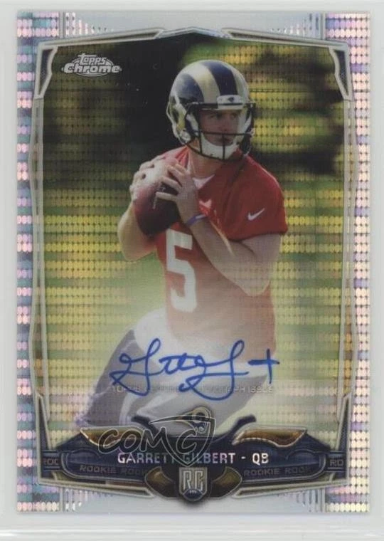 2014 Topps Chrome Pulsar Refractor Rookie Auto /15 Garrett Gilbert #224 Auto RC - Image 1 of 2