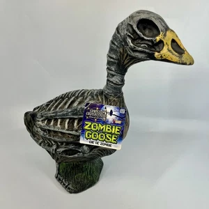 15" SKELETON ZOMBIE GOOSE DUCK Blow Mold Bones Indoor/Outdoor Halloween Model - Picture 1 of 12