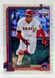 2025 Topps Chrome X-Fractor #63 Gustavo Campero RC Los Angeles Angels - Bild 1 von 2