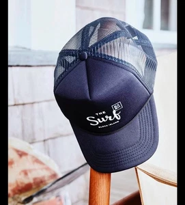 Sombrero de Camionero Azul Náutico The Surf Block Island Unisex Ajustable Espalda Talla Única - Imagen 1 de 11