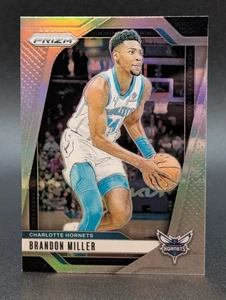2024-25 Panini Prizm Silver Prizm #109 Brandon Miller Charlotte Hornets - Bild 1 von 2