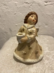 Goebel Figur Engel 15,5 cm hoch Kerzenhalter Porzellan 1966 - Picture 1 of 5