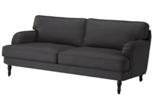 Nagelneuer IKEA STOCKSUND Bezug für 3er Sofa, Nolhaga dunkelgrau, 302.803.44 - Bild 1 von 5