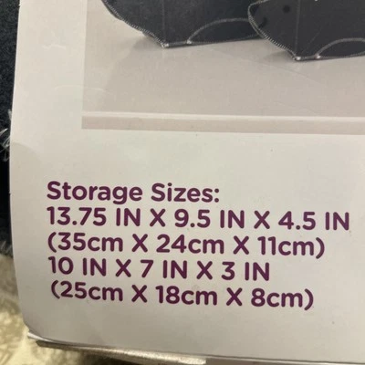 Hedgehog FeltRoom Storage Organizer Dark Gray - Image 1 of 4