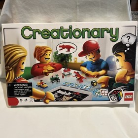 LEGO 3844 Creationary Game 99% Complete