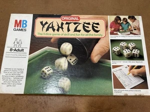 Vintage Yahtzee MB Games 1982 Complete New Pens - Picture 1 of 6