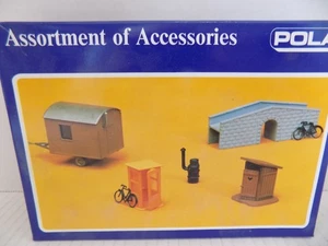 ASSORTMENT OF ACCESSORIES KIT# 11452 HO SCALE BY POLA PO NOS - Picture 1 of 6