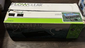 Flowclear Solar Powered Rectangular Pool Heating Pad Above Ground 15.72 Sq Ft - Picture 1 of 7