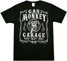 Gas Monkey Garage - Filigree Adult T-Shirt -Officially Licensed Richard Rawlings