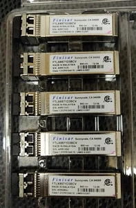 5x Finisar FTLX8571D3BCV 10Gb SR Dual Transceiver 850nm SFP - NEW Pulls! - Picture 1 of 1