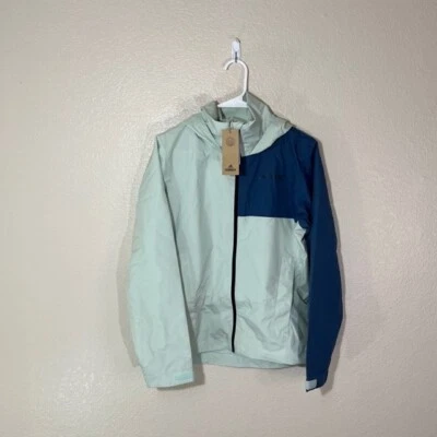 Adidas Terrex Women Multi Rain.rdy 2-Layer Blue Green Rain Jacket Size S NWT - Image 1 of 4