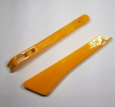 JUEGO DE 2 LENTES SEMÁFORO ÁMBAR VOLKSWAGEN T1 BUG BEETLE 1955-1959 (T2 BUS 55-60)  Foto 1 de 3