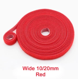 Back to Back Hook and Loop Tape Double Sided Strapping - Width 10mm - Six colors - Picture 1 of 12