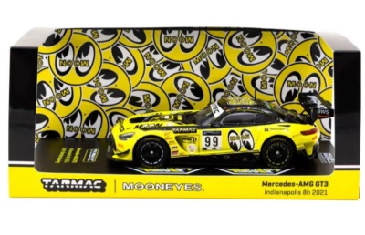 Coche diecast Tarmac Works HOBBY43 Mercedes-AMG GT3 - 2021 8 horas Indy escala 1:43 Foto 1 de 3