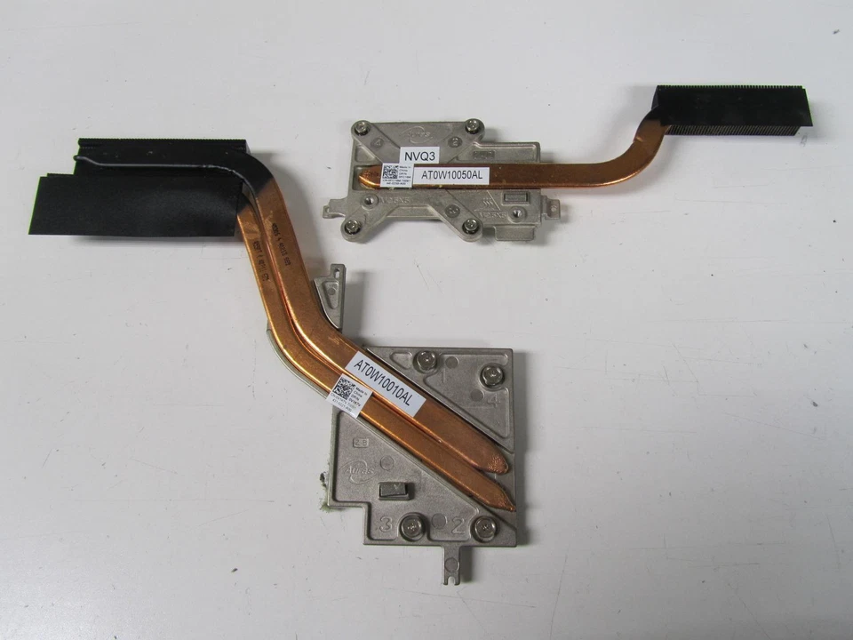 Dell Precision M4800 CPU & GPU Heatsinks - 0V1K7V 0FC16M - Image 1 of 4