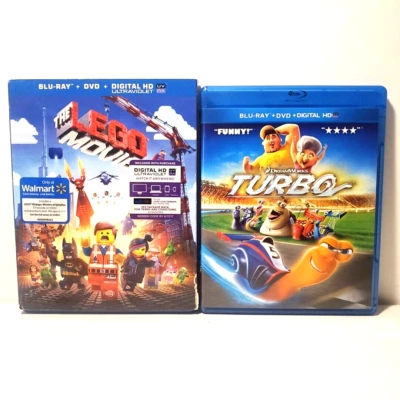 The Lego Movie + Turbo (Blu-ray + DVD, 2-Disc Set)  - Image 1 of 3
