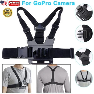 Chest Strap Mount Harness Body Mount Adjustable Belt for GoPro Camera Hero 8 9 7 - Picture 1 of 8